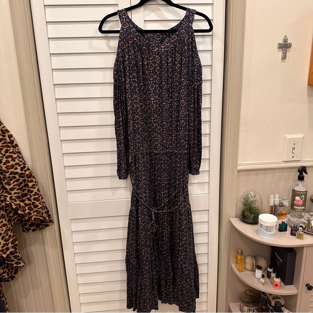 Lauren Ralph Lauren cold shoulder dress size XL